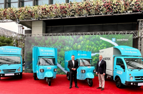 A. P. Moller-Maersk switches to electric vehicles for delivering cargo to customers in India