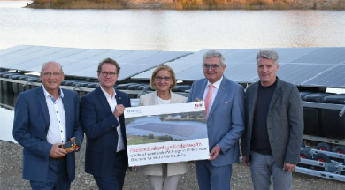 BayWa r.e. starts construction of Austria’s largest floating solar plant