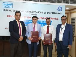 NTPC and GE Gas Power Sign MoU for demonstrating Hydrogen co-firing in Gas Turbines to Further Decarbonize Power Generation