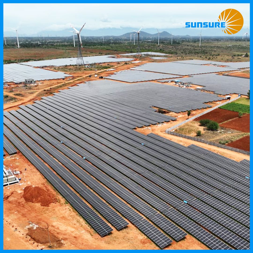 Sunsure Energy completed the construction of a 74 MWp Open Access Solar Power Plant in the Tirunelveli district of Tamil Nadu