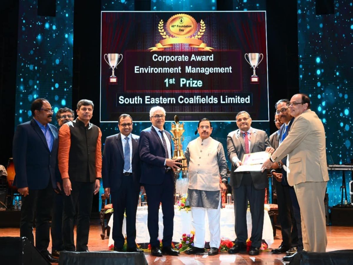 SECL receives Corporate Award for Environment Management – EQ Mag Pro