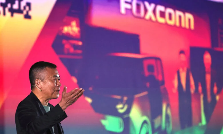 Foxconn electric vehicle alliance plans boxy three-seater