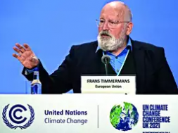 India key partner in fight against Climate Change EU climate chief