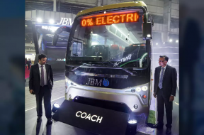 JBM Auto launches electric luxury coach ‘Galaxy’