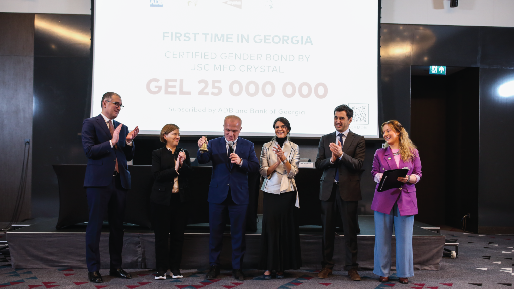 ADB Supports Georgia’s Capital Market with Subscription to Country’s First Certified Gender Bond – EQ Mag