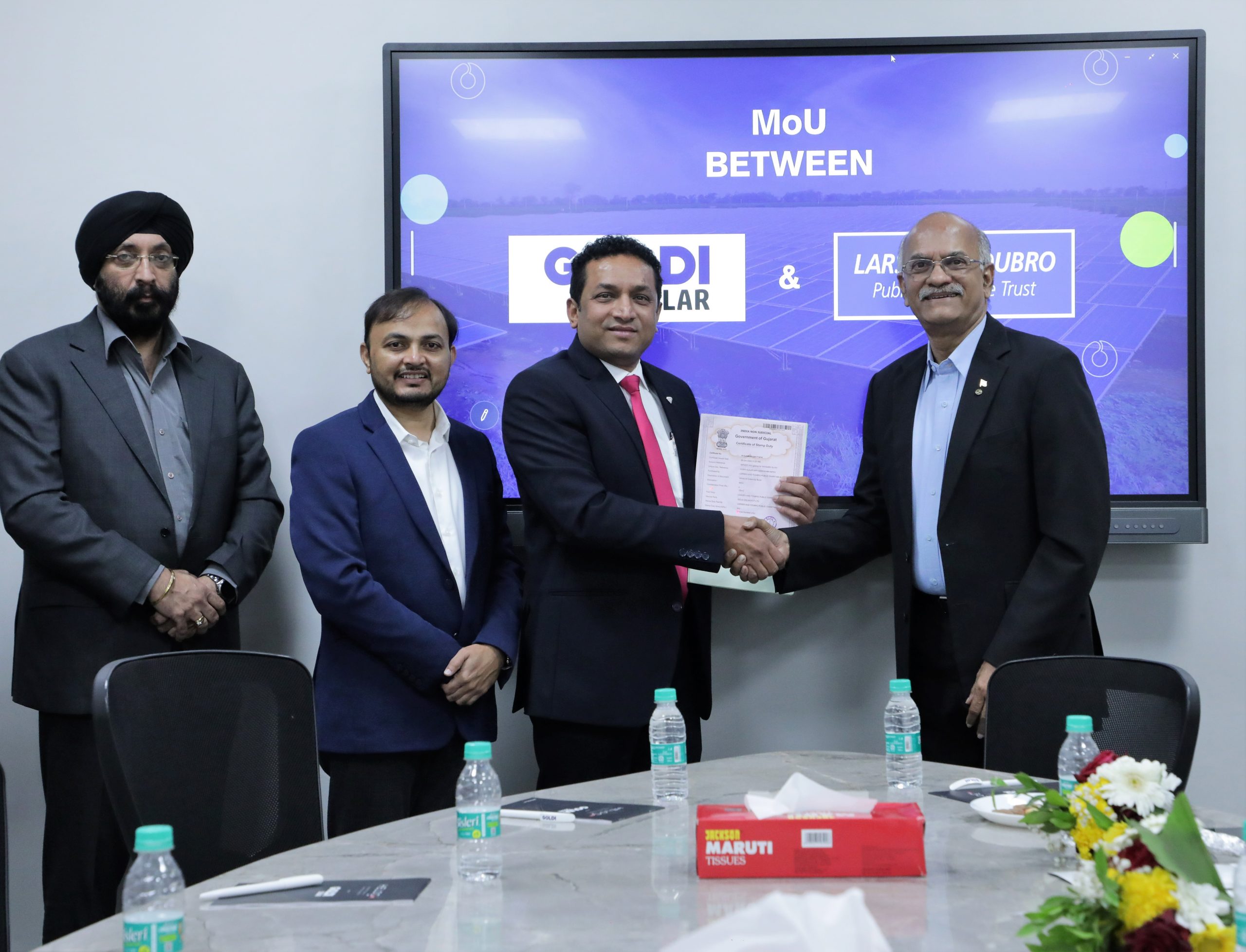 Goldi Solar and L&T Public Charitable Trust Join Hands To Provide Skill Development Training In The Solar PV Manufacturing – EQ Mag