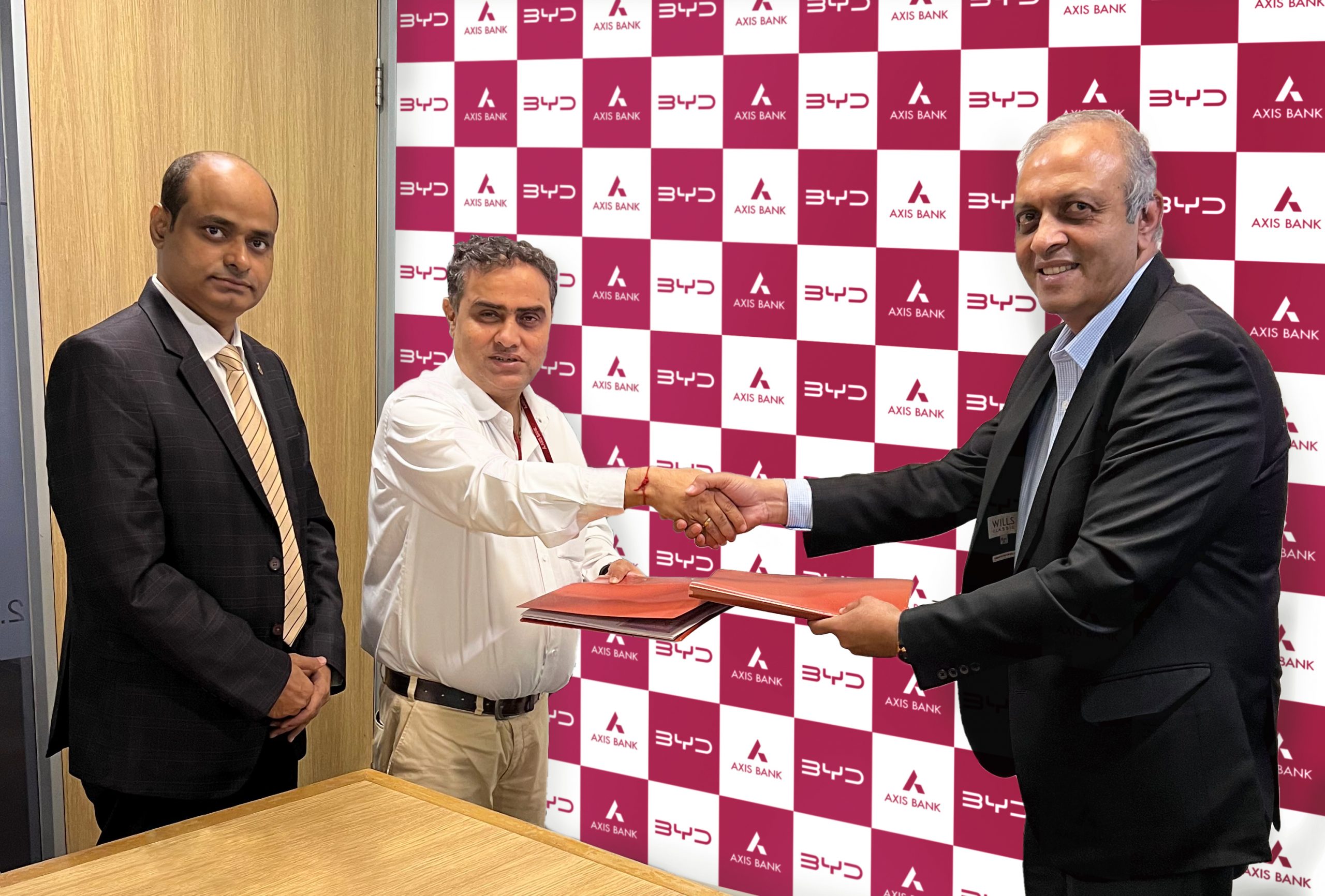 BYD India signs MOU with Axis Bank to offer Financing Solutions