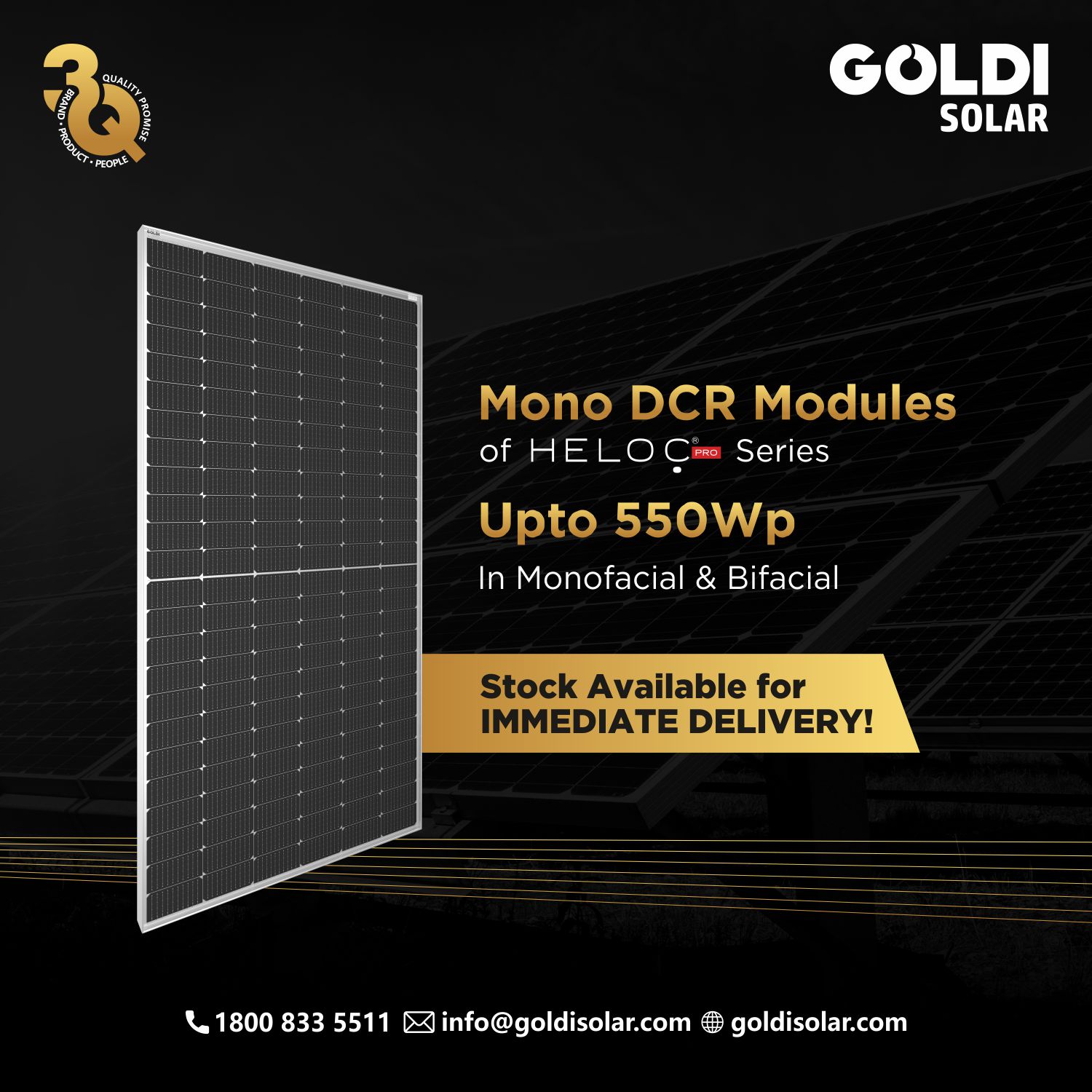 Goldi Solar to showcase HELOC® Pro Mono DCR modules at RenewX exhibition to meet growing demand in Southern India, focusing on residential and government projects – EQ Mag