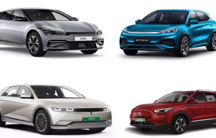Top 4 Long Range EVs, these four electric cars come with big battery packs, get great driving range – top long range ev cars in india including kia ev6 to byd atto 3 – EQ Mag