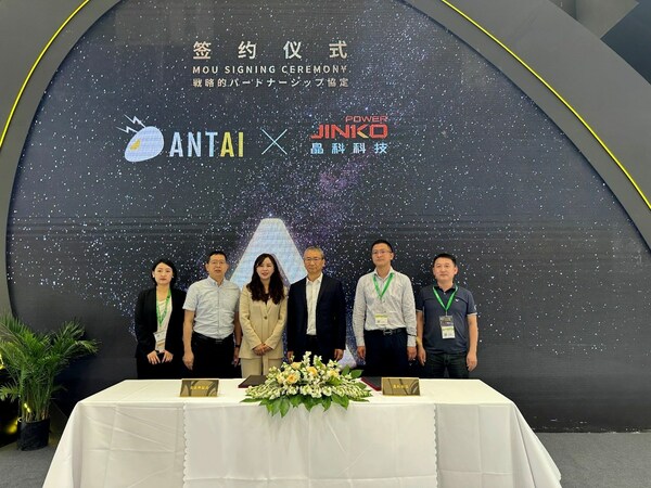 Antaisolar and Jinko Technology start global strategic cooperation at SNEC 2023  – EQ Mag