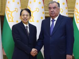 ADB President, Tajikistan President Mark 25 Years of Development Partnership