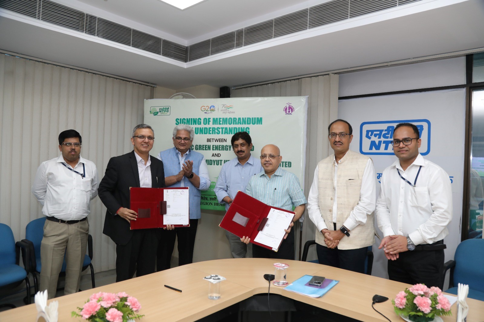 NTPC Green Energy Ltd. (NGEL) and Uttar Pradesh RajyaVidyutUtpadan Nigam Limited (UPRVUNL) tied up to collaborate for Development of Renewable Energy Power Parks and Projects – EQ Mag