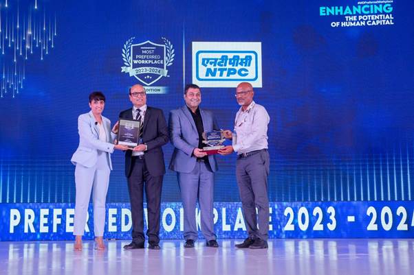 NTPC gets recognized as Team Marksmen’s “Most Preferred Workplace of 2023-24” – EQ Mag
