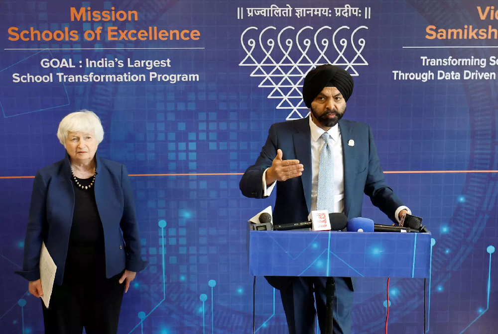 World Bank Chief Ajay Banga Calls for Focus on Climate, Food Security, and Pandemics – EQ Mag