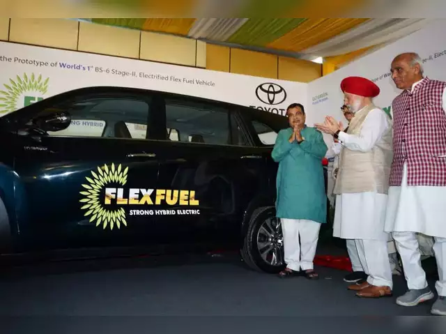 Nitin Gadkari unveils world’s first BS-VI 100% ethanol-powered car – EQ