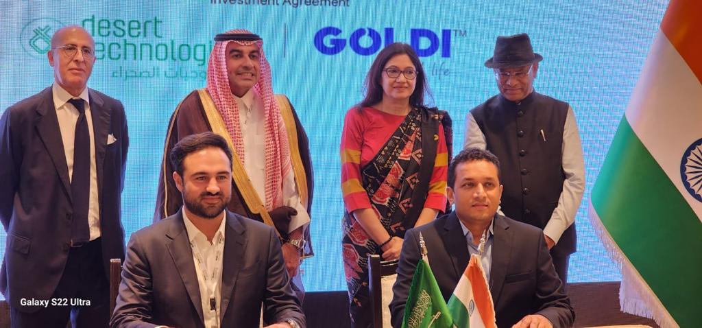 Goldi Solar and Desert Technologies sign a strategic MoU to expand renewable energy opportunities in India, Saudi Arabia, and Worldwide – EQ