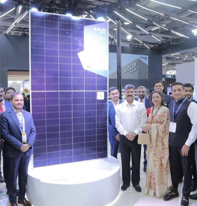 Goldi Solar has unveiled its advanced G12 TOPCon solar panel at the REI Expo 2023, showcasing cutting-edge technology in the renewable energy industry