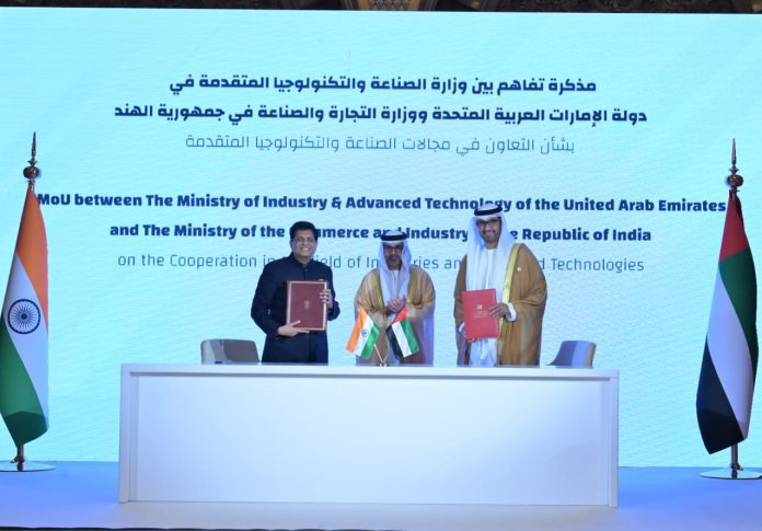 India and the UAE have signed a Memorandum of Understanding (MoU) to enhance investment and collaboration in industry and advanced technologies – EQ