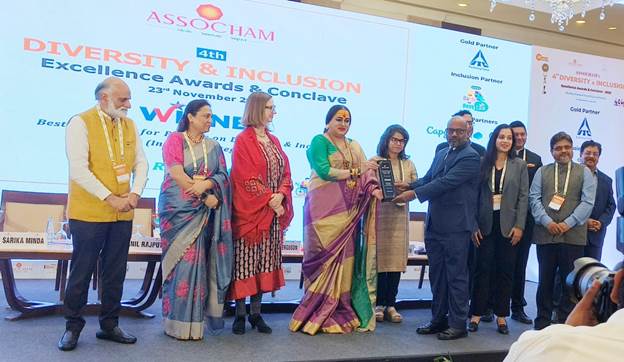 REC Honoured with ‘Best Employer in Diversity & Inclusion’ Award by Assocham – EQ