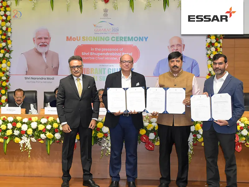 Essar, Gujarat Govt ink three MoUs totaling Rs 55,000 crore for energy, power, and ports – EQ