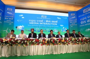 Shri Sudip Nag, Regional Executive Director (Eastern Region-I & II) , NTPC addressed the media at Bhubaneswar on NTPC projects to be dedicated to the nation by the Hon’ble Prime Minister. Other