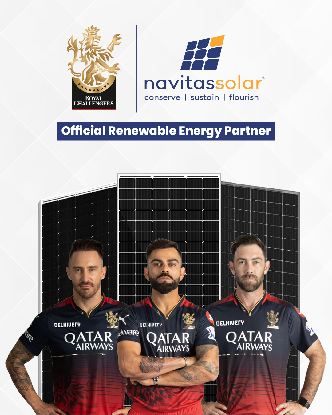 Navitas Solar partners with Royal Challengers Bangalore (RCB) as its official renewable energy partner for T20 season 2024 – EQ