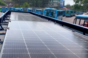 Solar-Powered Bus AC