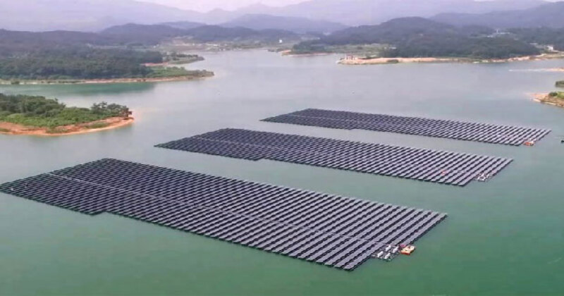 MP: World’s Largest Floating Solar Power Plant Nearing Completion On Narmada’s Omkareshwar Dam – EQ