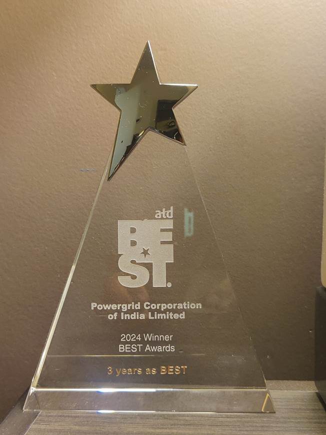 POWERGRID gets global recognition for Learning & Development, receives ATD Best Awards for the third time – EQ