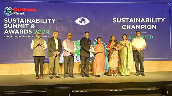REC wins ‘Sustainability Champion – Editor’s Choice Award’ at Outlook Planet Sustainability Summit & Awards 2024 – EQ
