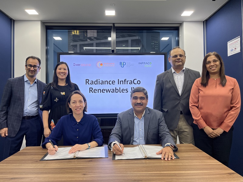 RADIANCE RENEWABLES & THE PRIVATE INFRASTRUCTURE DEVELOPMENT GROUP (PIDG) FORM A JV TO ACCELERATE RENEWABLE ENERGY ADOPTION IN INDIA – EQ