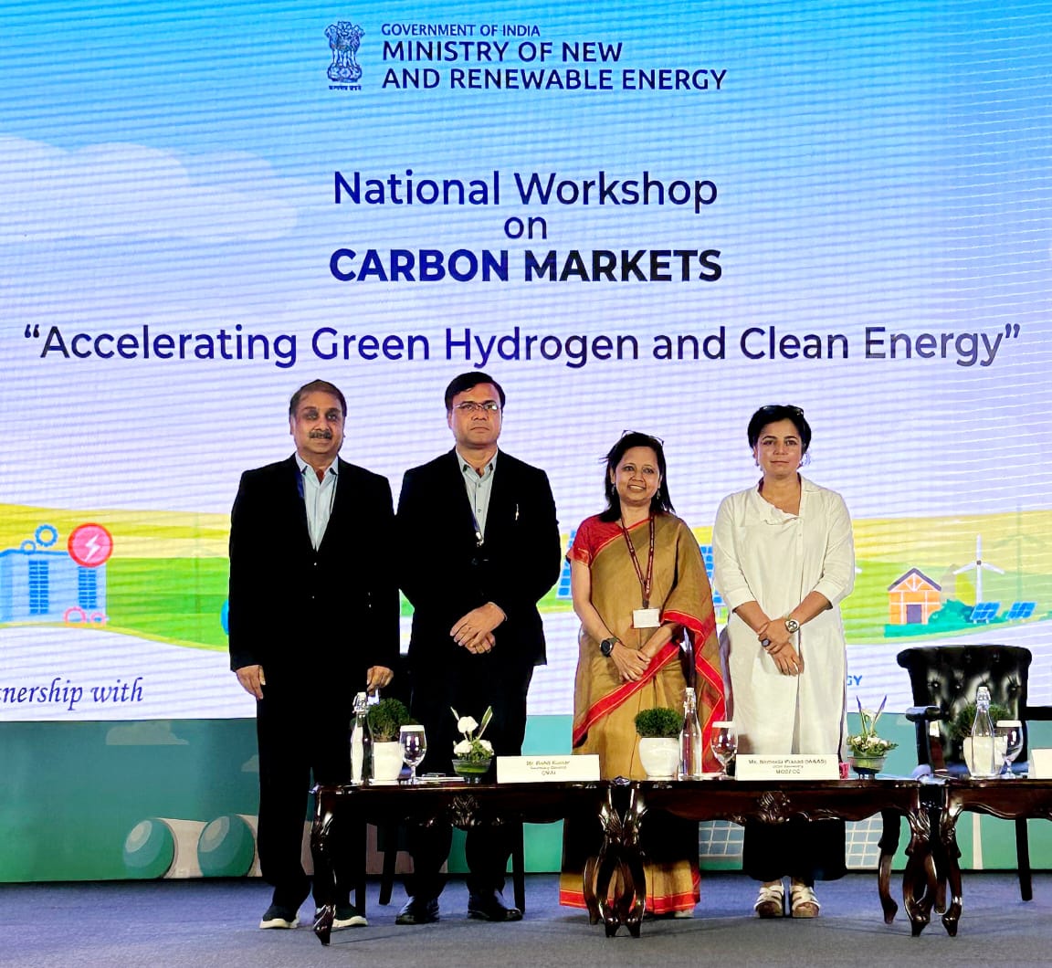 National Carbon Market Workshop organized by MNRE in partnership with CMAI – “Accelerating Green Hydrogen and Clean Energy” – EQ
